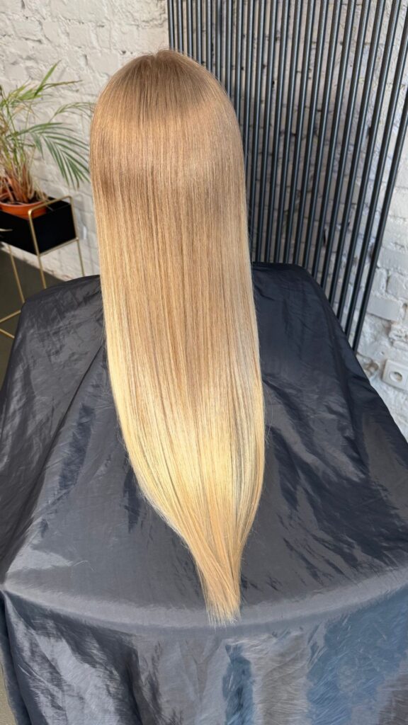 efekty nanoplastii w salonie hair master u treatmentolog Mariny Burkowskiej